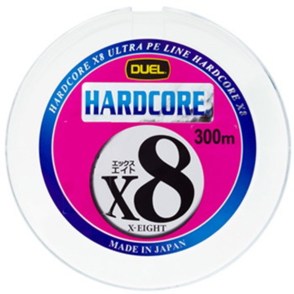 デュエル(DUEL) HARDCORE X8(ハードコアエックスエイト) 300m H3266 オールラウンドPEライン