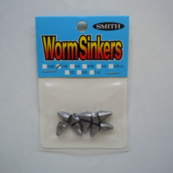 スミス(SMITH LTD) ワームシンカー   バレットシンカー