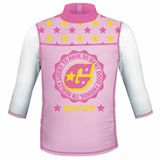 GET UP(ゲットアップ) ラッシュガード7分袖 ジッパー付 Kid’s GCR-32331 ラッシュ&水着(ジュニア･キッズ)