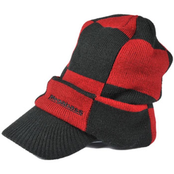 メガバス(Megabass) ツバ付ニットキャップ   防寒ニット&防寒アイテム