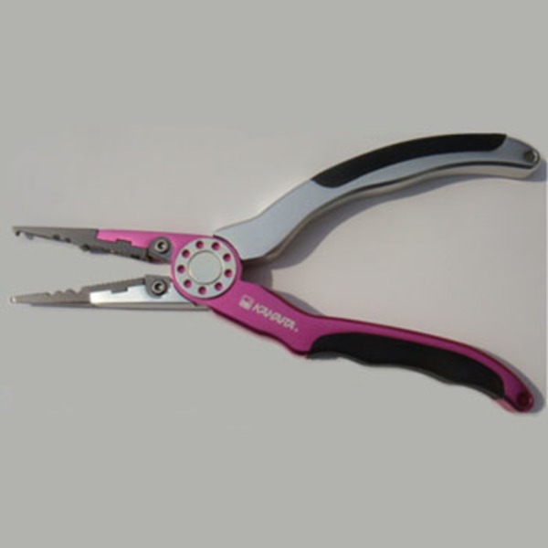 カハラジャパン(KAHARA JAPAN) ラバー付きアルミプライヤースリムタイプ   フィッシングプライヤー