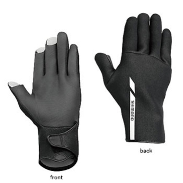 シマノ(SHIMANO) GL-061K クロロプレン･フィンガー3カットグローブ 768094 スリーフィンガーレス(フィッシング)