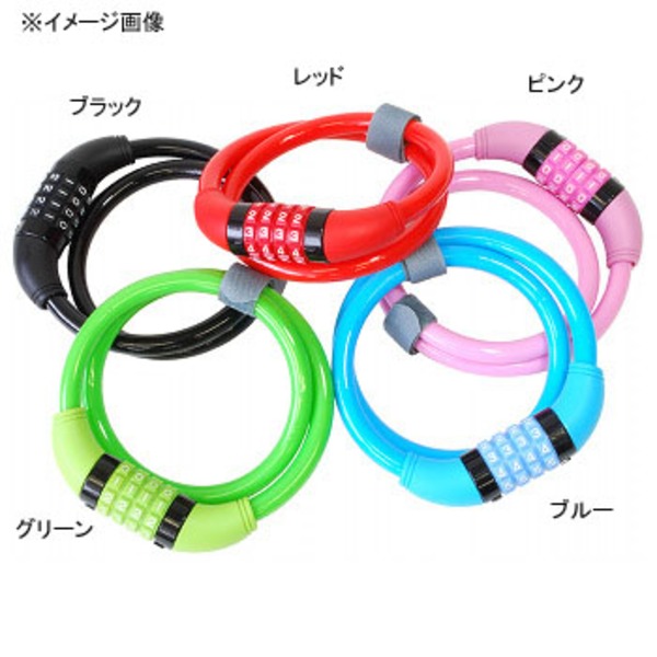 PALMY(パルミー) ナンバーセットワイヤーロック P-4273 YD-909 鍵･ロック