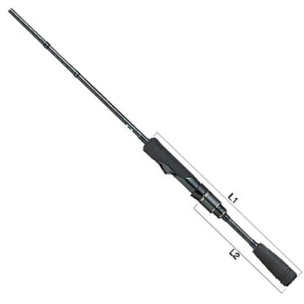 テイルウォーク(tail walk) ソルティシェイプアジ&メバリング 610ULF 16770 7フィート未満