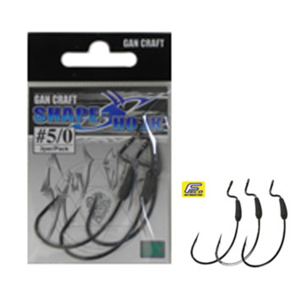 ガンクラフト(GAN CRAFT) シェイプス フック   トリプルフック