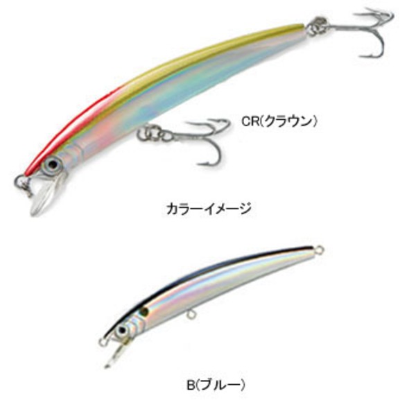 ヨーヅリ(YO-ZURI) クリスタルミノー(SP) R467-B｜アウトドア用品