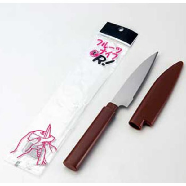 エーワン フルーツ ナイフ(サヤ付) No.35-15 シースナイフ