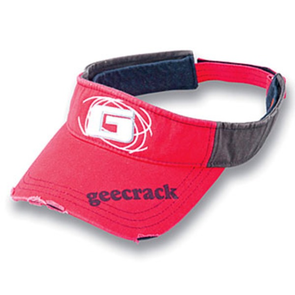 GEECRACK(ジークラック) ダメージサンバイザー GEE-SU02D 帽子&紫外線対策グッズ