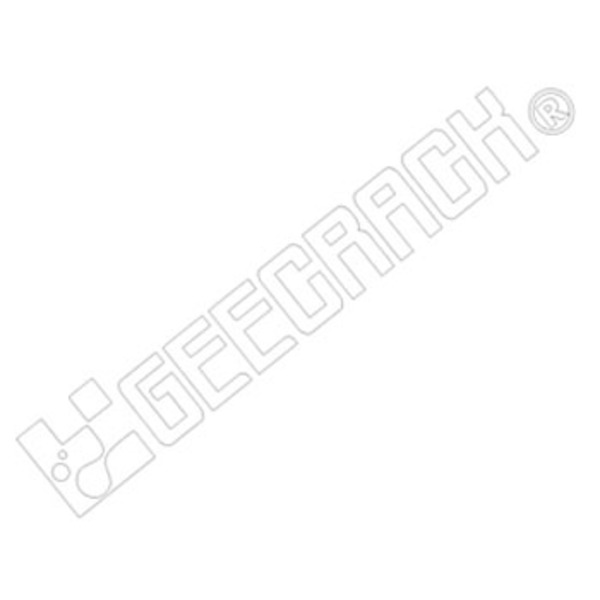 GEECRACK(ジークラック) ロゴステッカー200   ステッカー