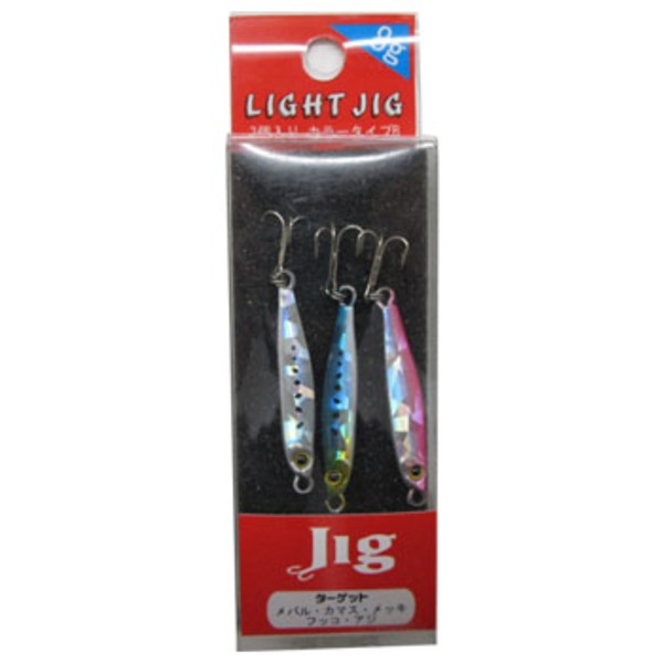 ベイシックジャパン ライトジグ 3ヶセット CT80220 メタルジグ(10g未満)
