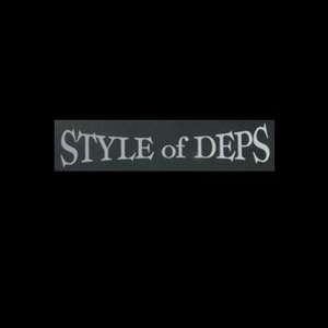 デプス(Deps) スタイルオブデプスカッティングステッカー M シルバー デプス(Deps) スタイルオブデプスカッティングステッカー M シルバー