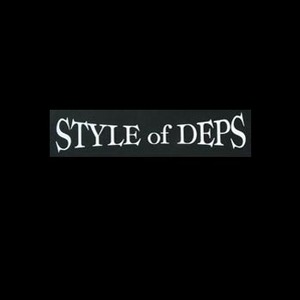 デプス(Deps) スタイルオブデプスカッティングステッカー Ｌ ホワイト