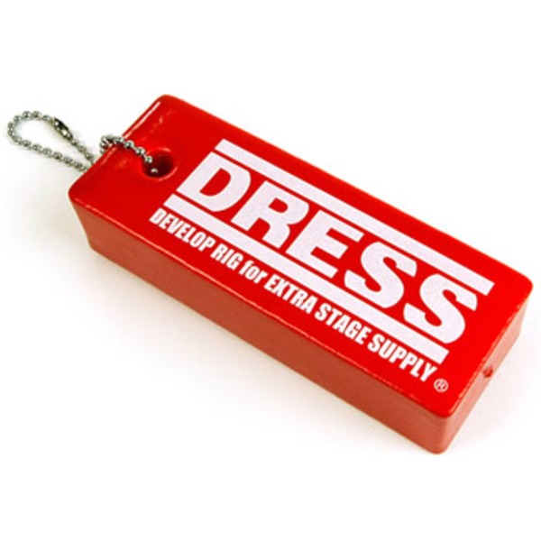 ドレス(DRESS) フロートキーホルダー LD-OP-0800 ピンオンリール･キーホルダー･カラビナ