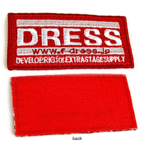 ドレス(DRESS) ワッペンベルクロ付き LD-OP-0110 ワッペン