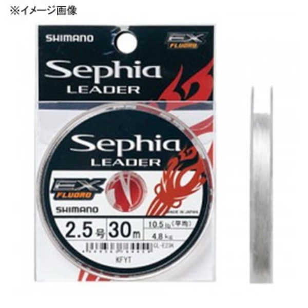 シマノ(SHIMANO) CL-E23K Sephia leader EX Fluoro 30m 764423 エギング用ショックリーダー