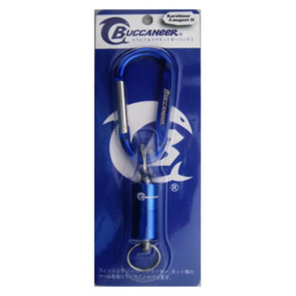 Buccaneer(バッカニア) カラビナ&マグネットキーリングII BKMK-BL マグネットホルダー