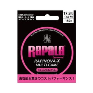 Rapala(ラパラ) ラピノヴァ･エックス マルチゲーム 150m RLX150M10PK
