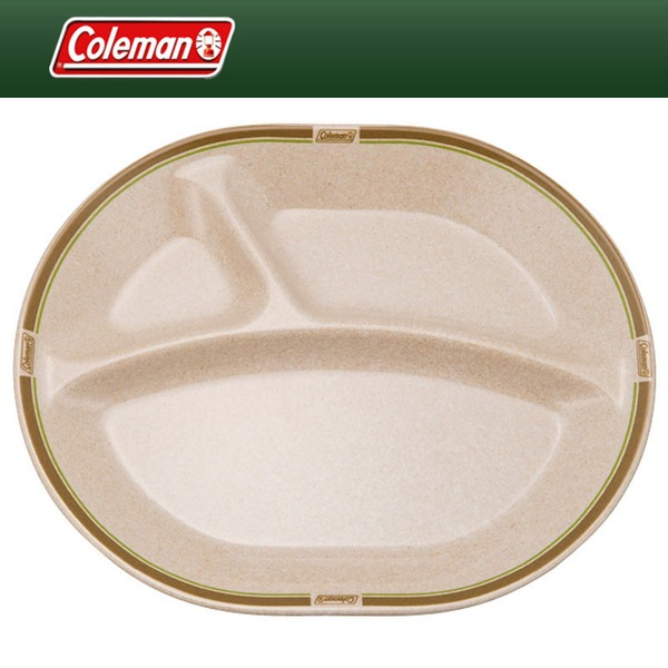 Coleman(コールマン) ナチュラルディッシュ ランチプレート 2000012930 メラミン&プラスティック製お皿