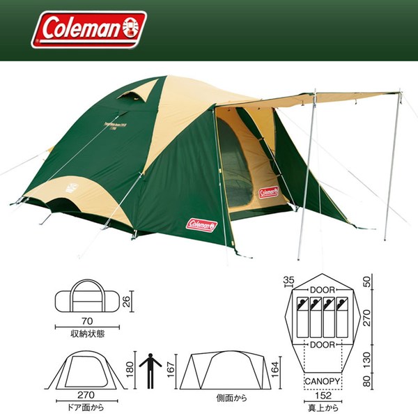 Coleman(コールマン) タフワイドドーム/270 2000012864 ファミリードームテント