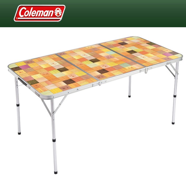 Coleman(コールマン) ナチュラルモザイクリビングテーブル/140 2000013121 キャンプテーブル