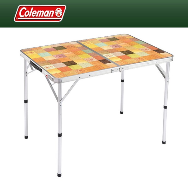 Coleman(コールマン) ナチュラルモザイクリビングテーブル/90 2000013119 キャンプテーブル
