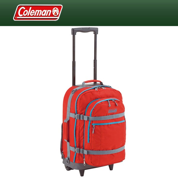 Coleman Powerhouse Lantern 赤/緑 キャリーケース付き Coleman(コールマン) 3ウェイトラベルキャリー CBL3011RD｜アウトドア