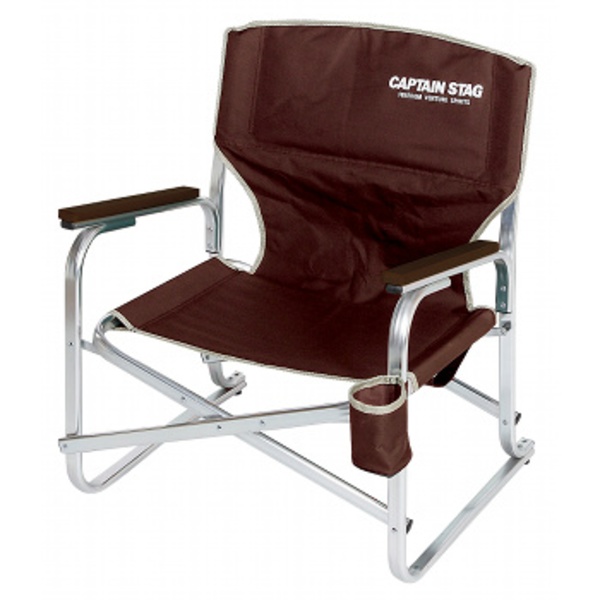 キャプテンスタッグ(CAPTAIN STAG) エクスギア ロースタイル ディレクターチェア UC-1501 座椅子&コンパクトチェア