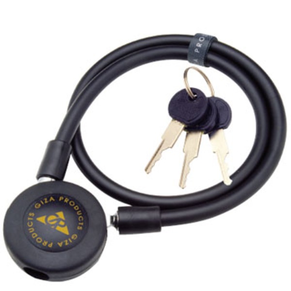 GIZA PRODUCTS(ギザプロダクツ) LKW20200 ラウンド ケーブル ロック LKW20200 鍵･ロック