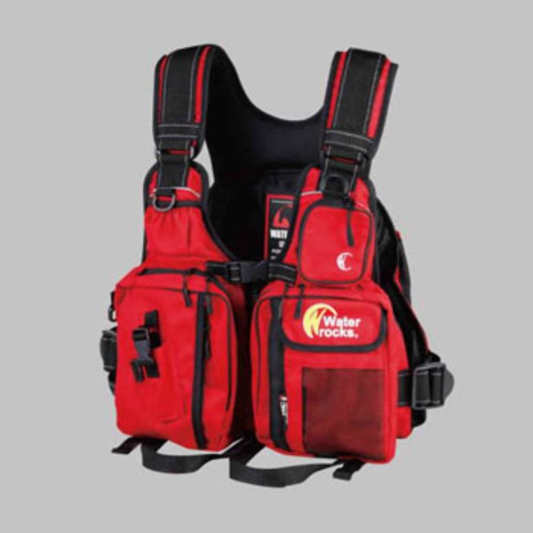 ウォーターロックス WRLV-3091 ショートライフベスト WRLV-3091-02 タックル収納付き