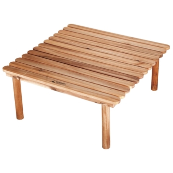 キャプテンスタッグ(CAPTAIN STAG) CSクラシックス ロールテーブル(70) 70×70cm UP-1008 コンパクト/ミニテーブル