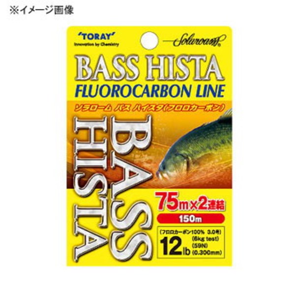 東レモノフィラメント(TORAY) ソラローム バスハイスタ 150m   ブラックバス用フロロライン