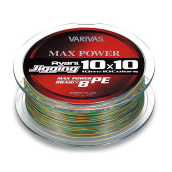 バリバス(VARIVAS) バリバス アバニ ジギング10×10 マックスパワー 300m   ジギング用PEライン
