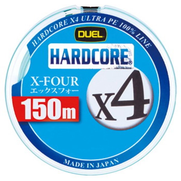 デュエル(DUEL) HARDCORE X4(ハードコア エックスフォー) 150m H3275-W オールラウンドPEライン