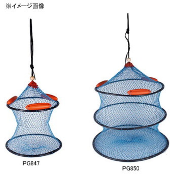 大阪漁具(OGK) パイレンホース巻スカリ PG848 活かしクーラー･スカリ
