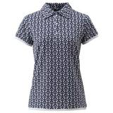 HELLY HANSEN(ヘリーハンセン) S/S DACRONQD JACQUARD POLO Women’s HW31310 シャツ･ポロシャツ(レディース)