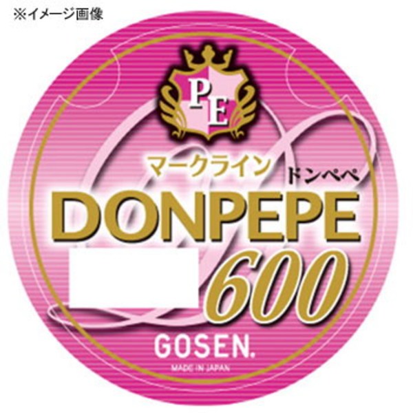 ゴーセン(GOSEN) PEマークライン ドンペペ 600m GB06010 オールラウンドPEライン
