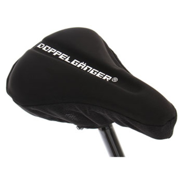 ドッペルギャンガー(DOPPELGANGER) ソフトフィットサドルカバー DSC74-BK DSC74-BK サドルカバー