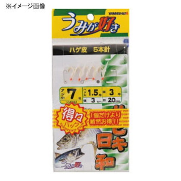 ヤマシタ(YAMASHITA) うみが好きサビキ UVK551 得トク XVUVK551TP512 仕掛け