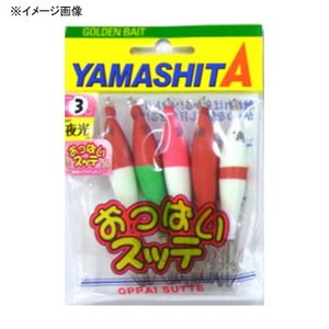 ヤマシタ(YAMASHITA) おっぱいスッテ布巻 ４-Ｔ２ ５本 ４号 Ｆ×赤帽 OSN4T25FAB