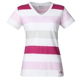 THE NORTH FACE(ザ･ノース･フェイス) PRINT BORDER V-NECK Women’s NTW11320 Tシャツ･ノースリーブ(レディース)