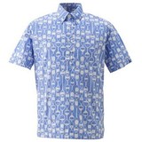 HELLY HANSEN(ヘリーハンセン) HH41301 S/S PRINT PULLO Men’s HH41301 半袖シャツ(メンズ)