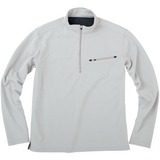 ムッシュ(MUSSHU) 高吸湿メンズ長袖ジップアップシャツ 40160 【廃】メンズ速乾性長袖シャツ