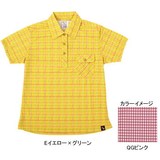 ムッシュ(MUSSHU) プリントチェックレディス半袖ポロシャツ 40205 シャツ･ポロシャツ(レディース)