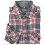 ムッシュ(MUSSHU) しなやかメンズ長袖チェックシャツ 50390 長袖シャツ(メンズ)