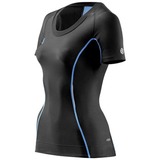 SKINS(スキンズ) ウイメンズショートスリーブトップ J61008004D 半袖アンダーウェア(レディース)