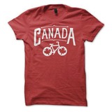 pedal pushers club(ペダルプッシャーズクラブ) カナダ バイク Men’s 129424 半袖Tシャツ(メンズ)