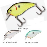 Strike King(ストライクキング) KVD スクエアビルクランクベイト   クランクベイト
