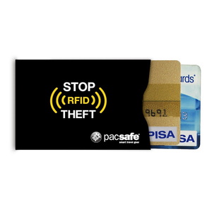 pacsafe(パックセーフ) ＲＦＩＤセーフ Ｓｌｅｅｖｅ ２５ ブラック PE380BK