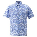 HELLY HANSEN(ヘリーハンセン) HH41301 S/S PRINT PULLOVER Men’s HH41301 半袖シャツ(メンズ)