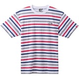 THE NORTH FACE(ザ･ノース･フェイス) DACRON QD BORDER TEE Men’s NT31274 半袖Tシャツ(メンズ)